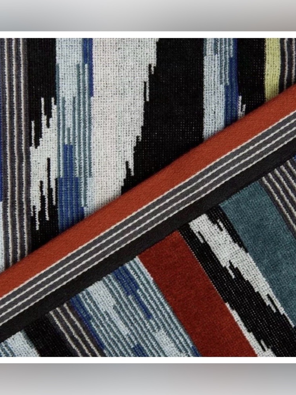 Missoni Milano Clint Large Bath Sheet 100 x 150 cm Multicolored